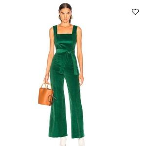 Emerald green STAUD jumpsuit size 4
